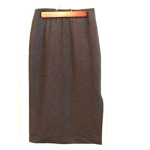 Vintage grey wool pencil skirt by Paul and Joe